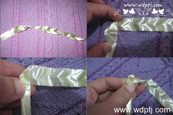 彩带<a href='https://www.861230.com/guanhuazhiwu/6595.html' target='_blank'><u>玫瑰</u></a>花的折法步骤图