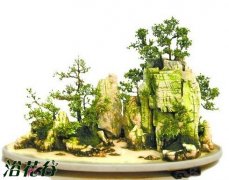 对于盆景山石的粘接妙招
