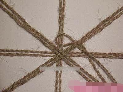 自制吊盆（麻绳）